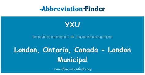 Municipality Abbreviations – Ontario .